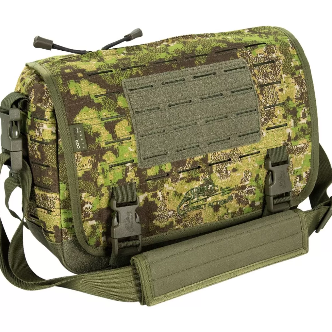 Direct Action Shoulder Bags> Small Messenger Bag Pencott Greenzone