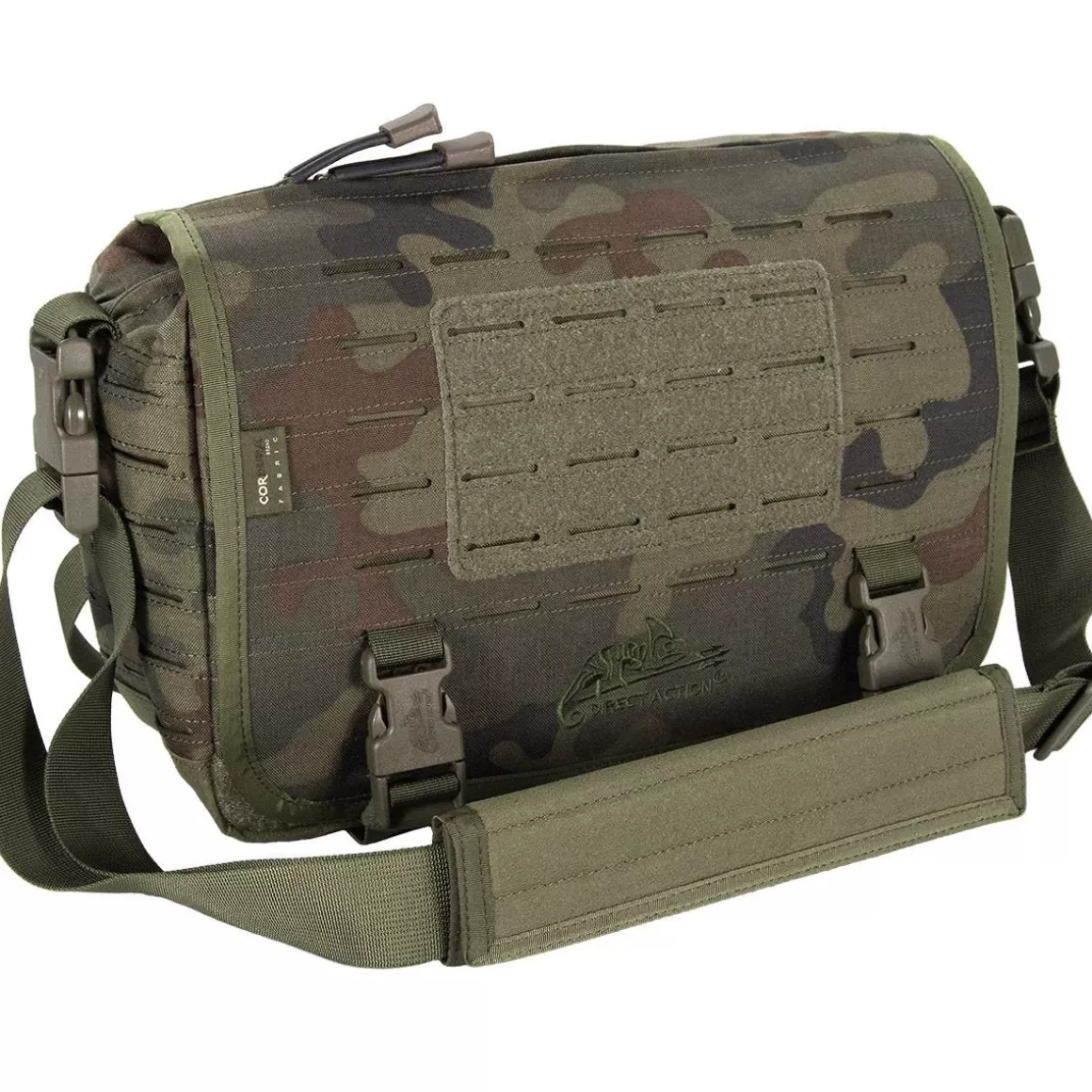 Direct Action Shoulder Bags> Small Messenger Bag Polish Woodland