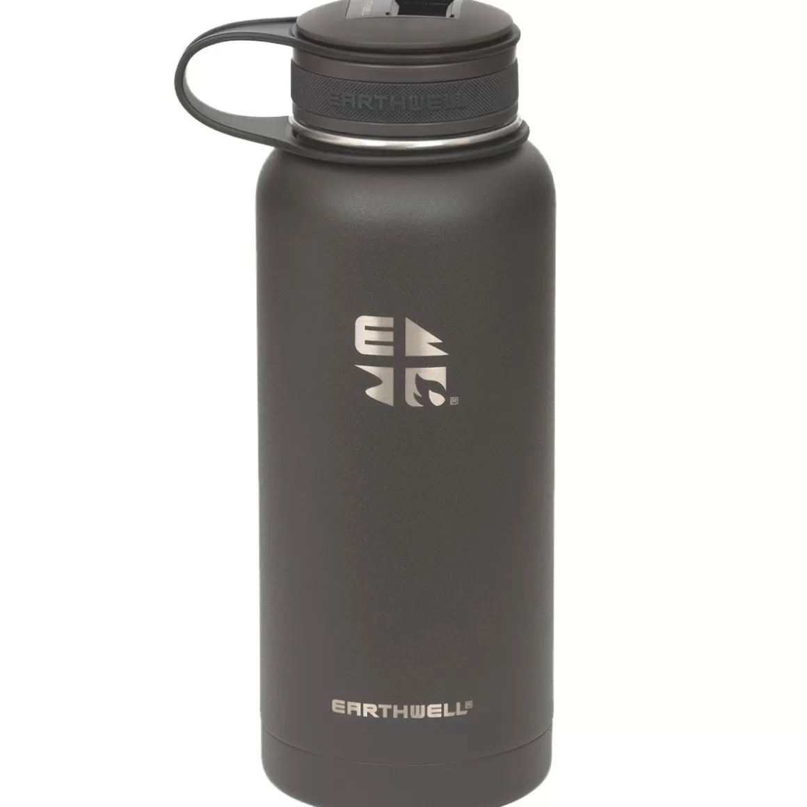 Earthwell Water & Hydration> Kewler Opener Vacuum Bottle 946Ml Volcanic Black