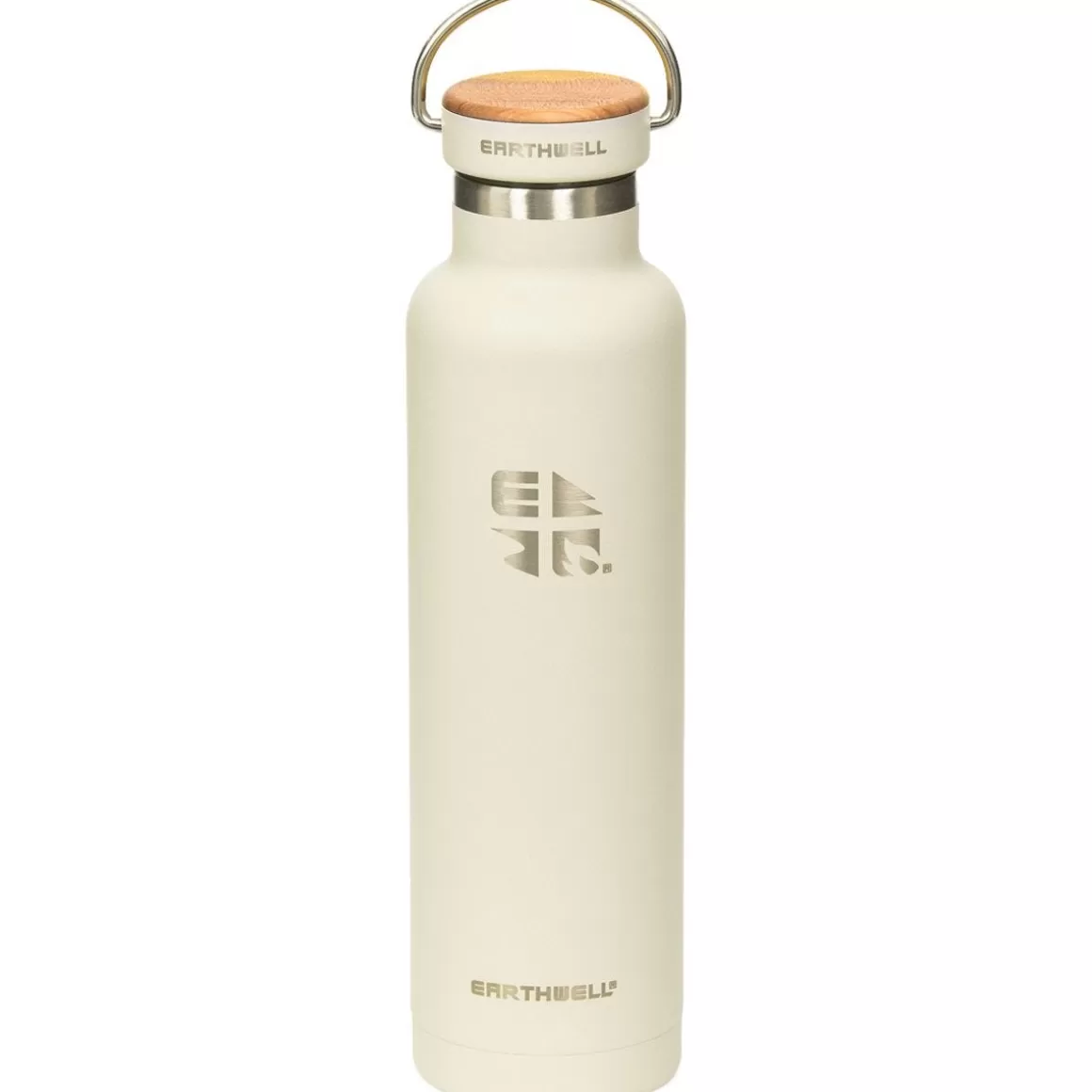 Earthwell Water & Hydration> Woodie Vacuum Bottle 650Ml Pine / Baja Sand