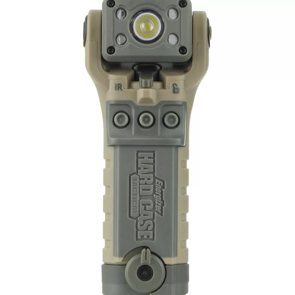 Energizer Torches & Lighting> Hard Case Tactical Bravo Swivel Head Light Sand