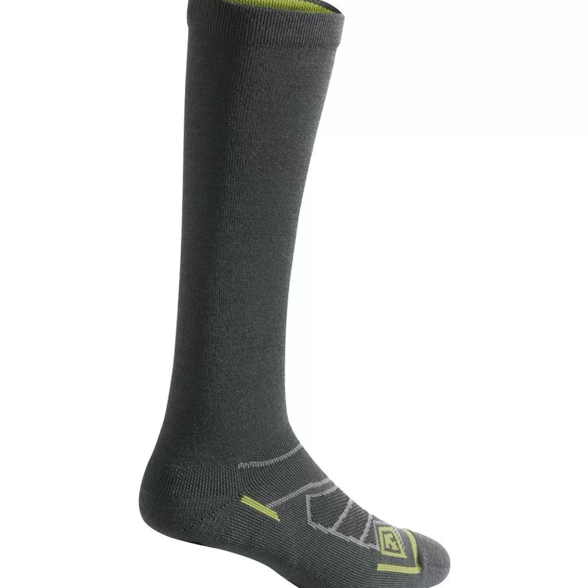 First Tactical Socks> All Season Merino Wool 9" Socks Charcoal