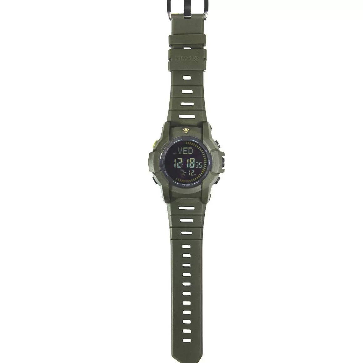 First Tactical Watches> Canyon Digital Compass Watch Od Green