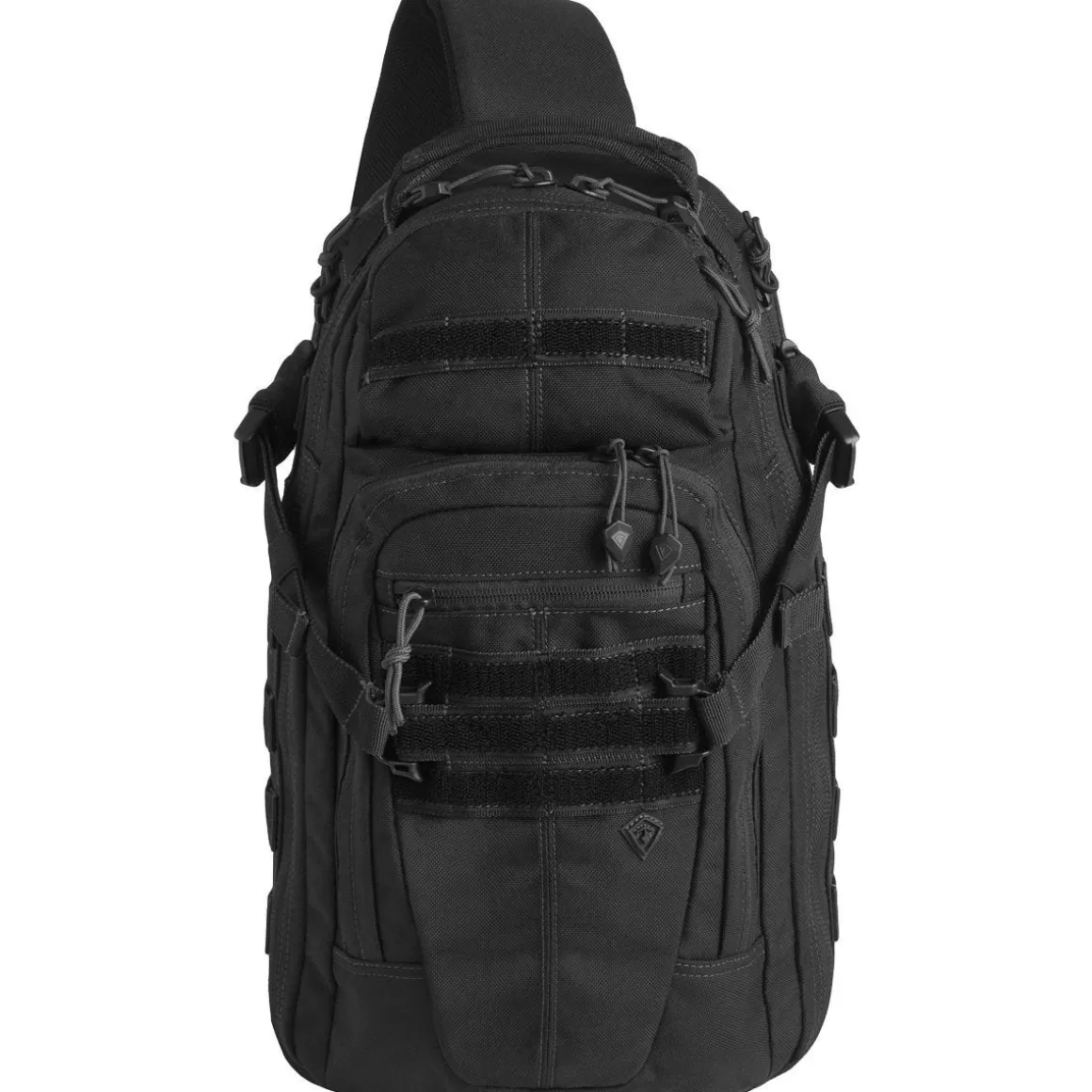 First Tactical Shoulder Bags> Crosshatch Sling Pack Black