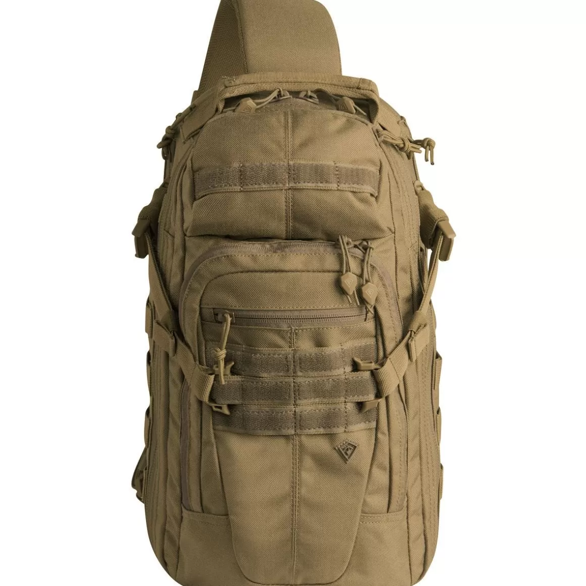 First Tactical Shoulder Bags> Crosshatch Sling Pack Coyote