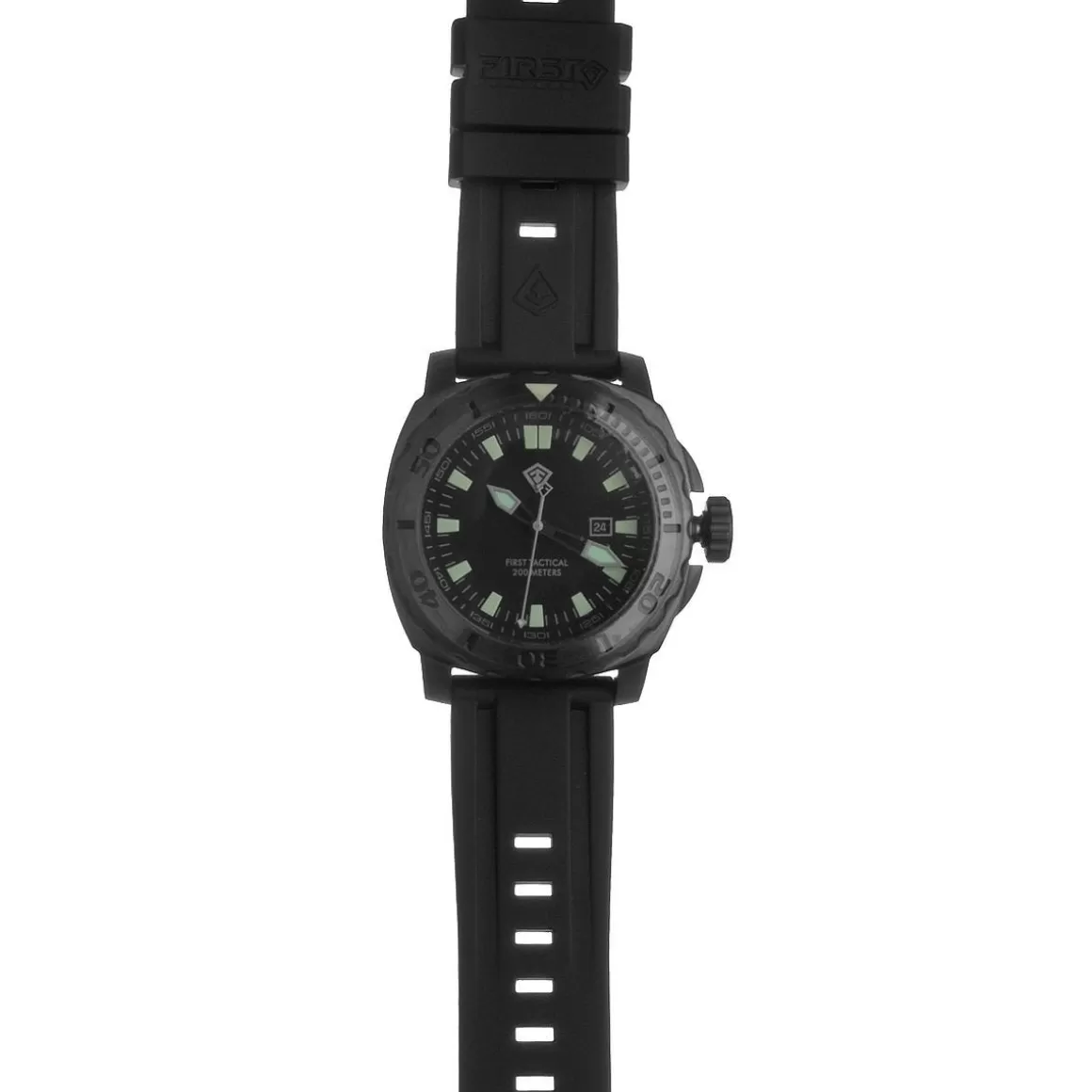 First Tactical Watches> Fathom Stainless Steel Dive Watch Titanium