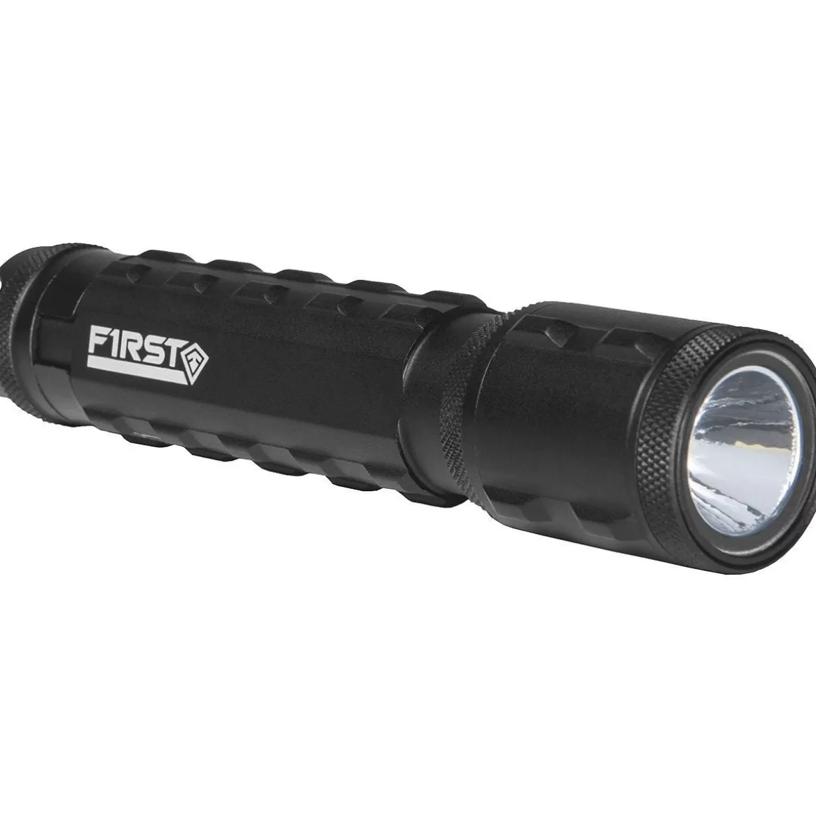 First Tactical Lamps & Torches> Medium Tritac Flashlight Black