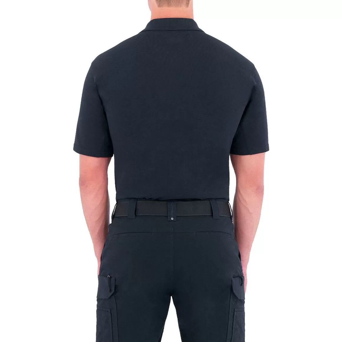 First Tactical T-Shirts & Vests> Men's Cotton Short Sleeve Polo With Pen Pocket Midnight Navy
