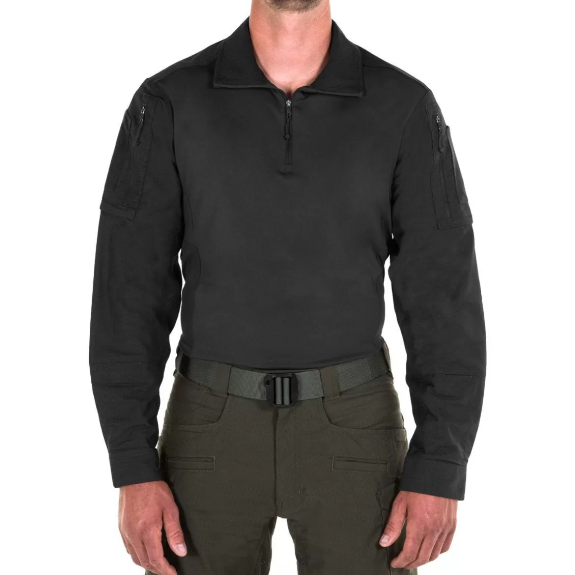 MFH Shirts>First Tactical Men's Defender Shirt Black