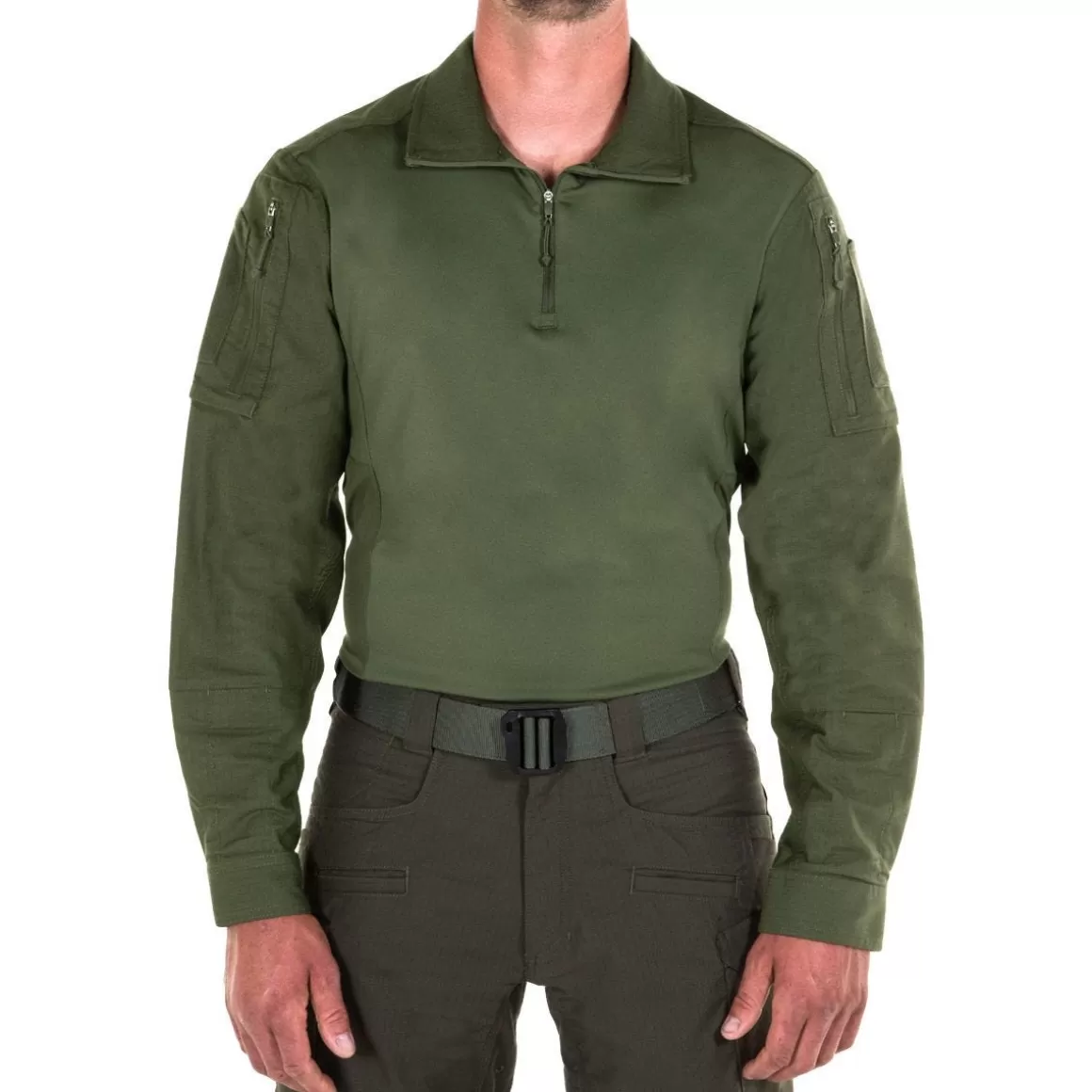 Flyye Industries Combat Uniforms>First Tactical Men's Defender Shirt Od Green