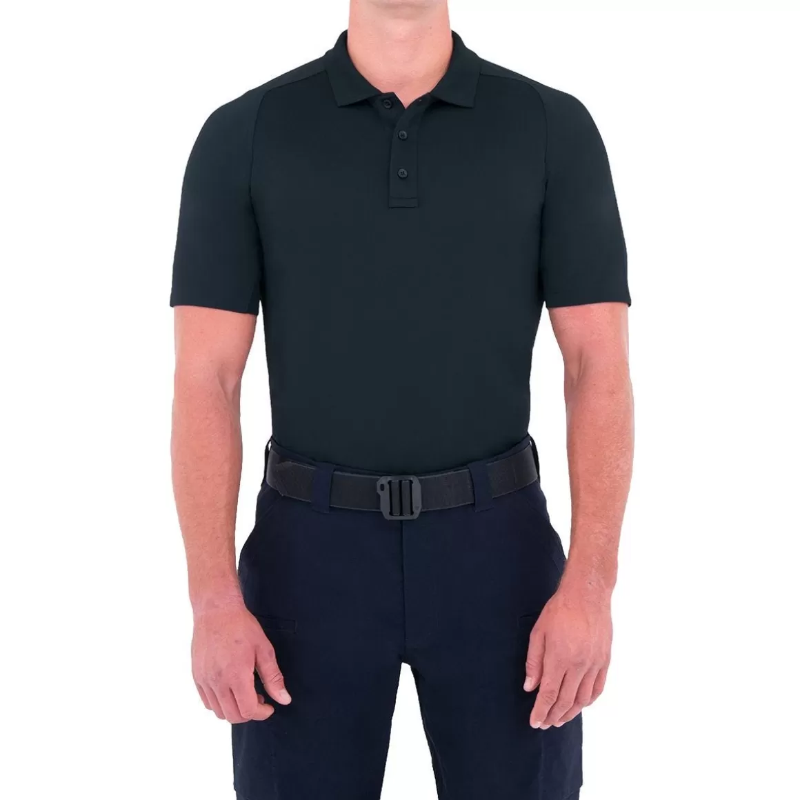 First Tactical T-Shirts & Vests> Men's Performance Short Sleeve Polo Midnight Navy