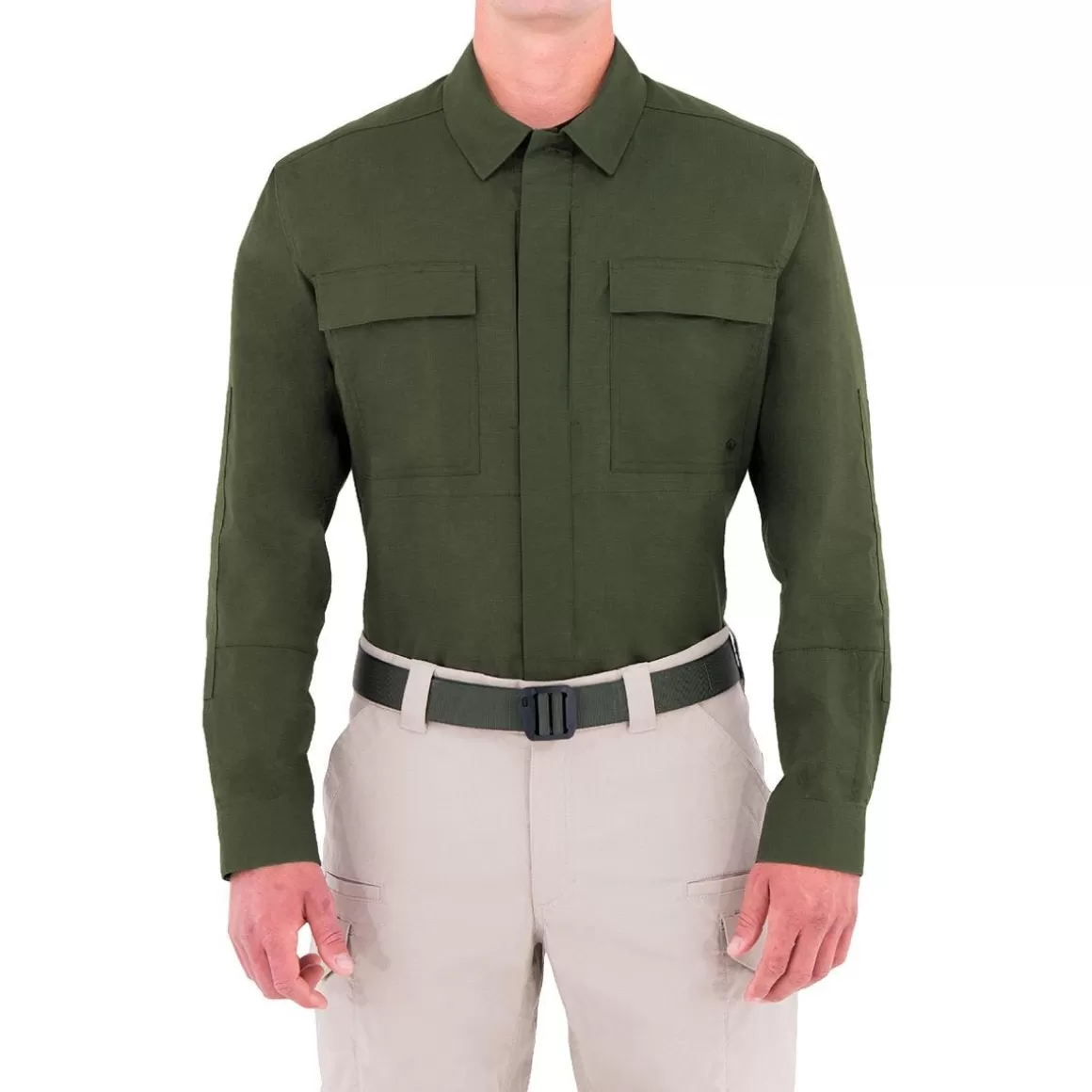 First Tactical Shirts> Men's Specialist Long Sleeve Bdu Shirt Od Green