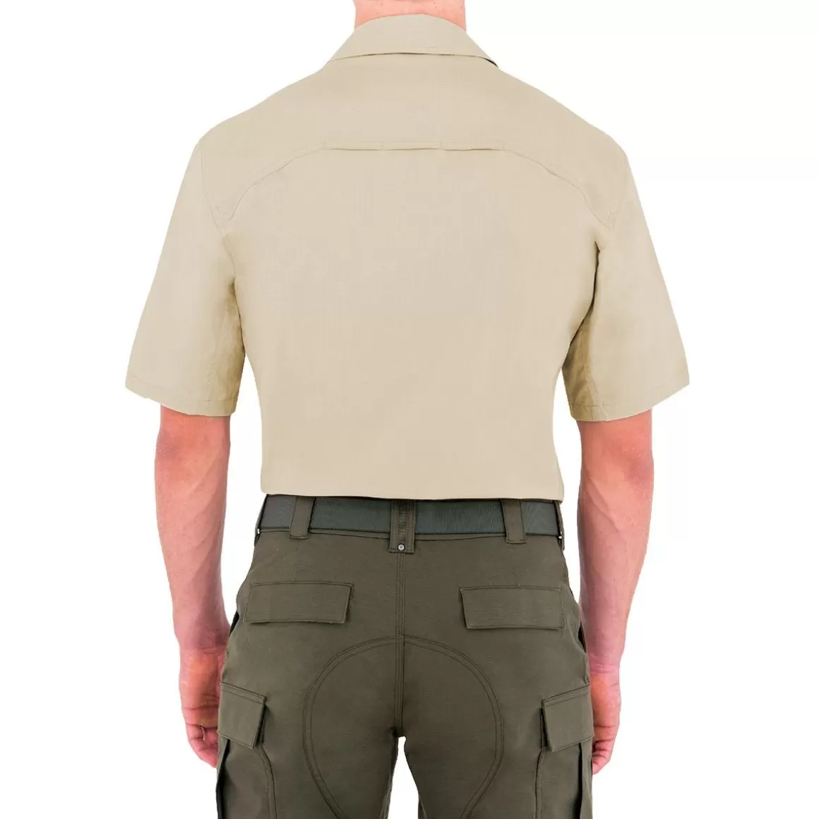 First Tactical Shirts> Men's Specialist Short Sleeve Bdu Shirt Khaki