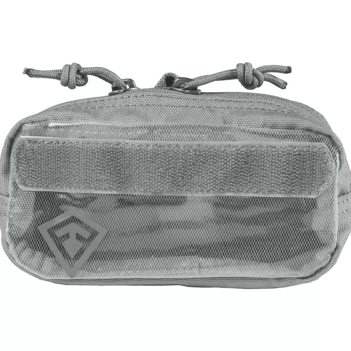 CamoSystems Utility Pouches>First Tactical Tactix 6X3 Hook-And-Loop Pouch Asphalt