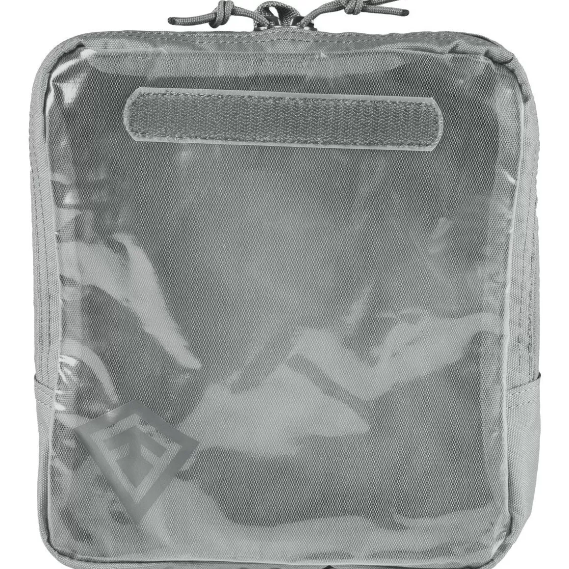 First Tactical Utility Pouches> Tactix 9X10 Hook-And-Loop Pouch Asphalt