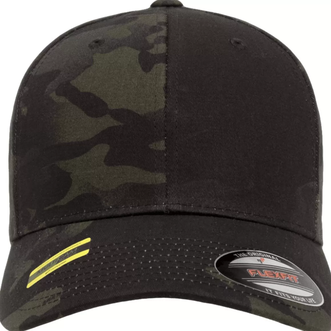 Wisport Headwear>Flexfit Cap Multicam Black