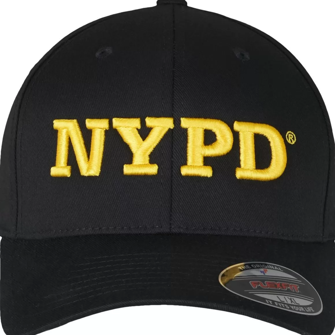 Helikon Headwear>Flexfit Nypd 3D Logo Cap Black