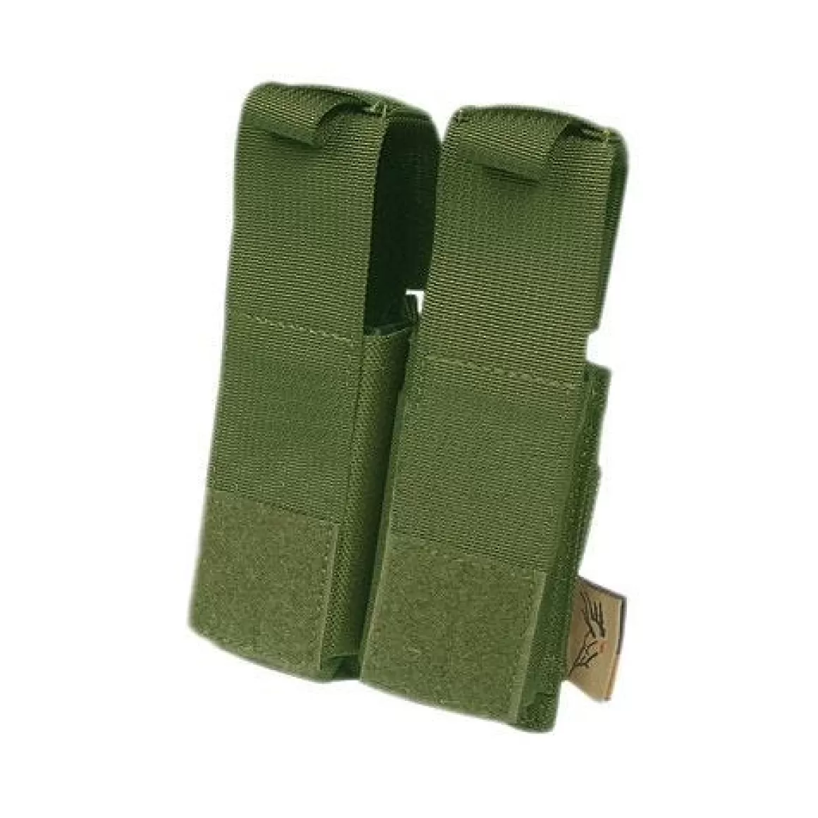 Flyye Industries Magazine Pouches>Flyye Double .45 Pistol Magazine Pouch Molle Olive Drab