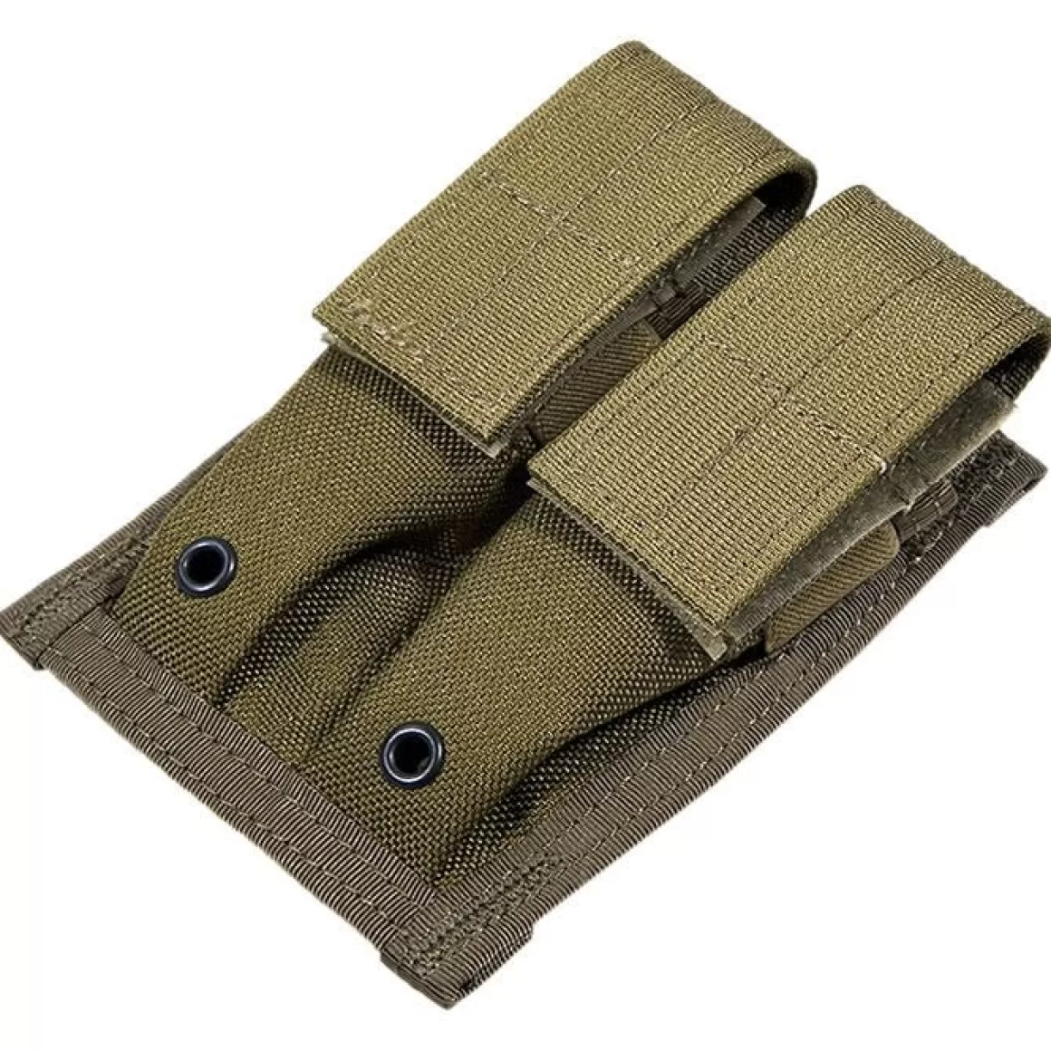 Flyye Industries Magazine Pouches>Flyye Double 9Mm Magazine Pouch Molle Coyote Brown