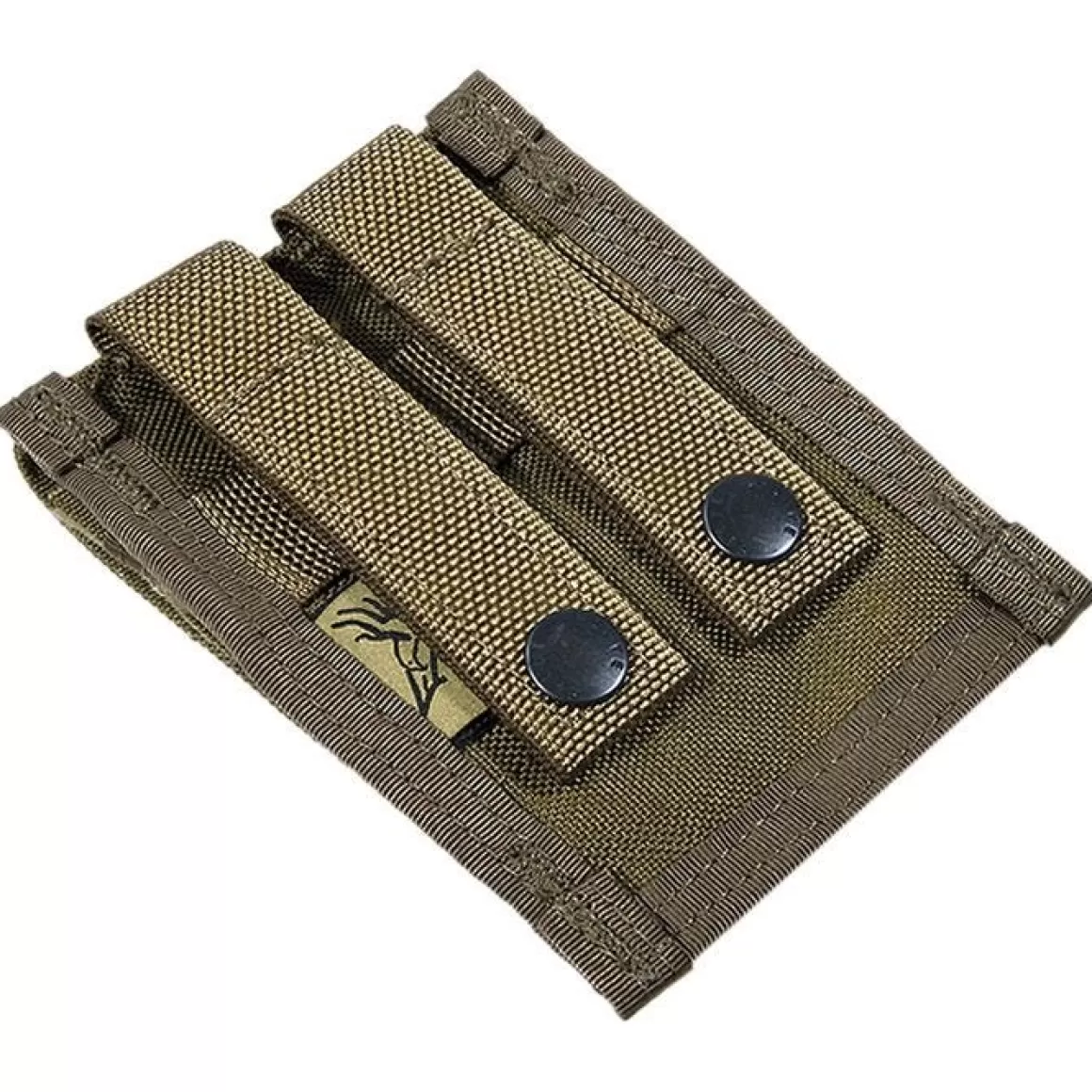 Flyye Industries Magazine Pouches>Flyye Double 9Mm Magazine Pouch Molle Coyote Brown