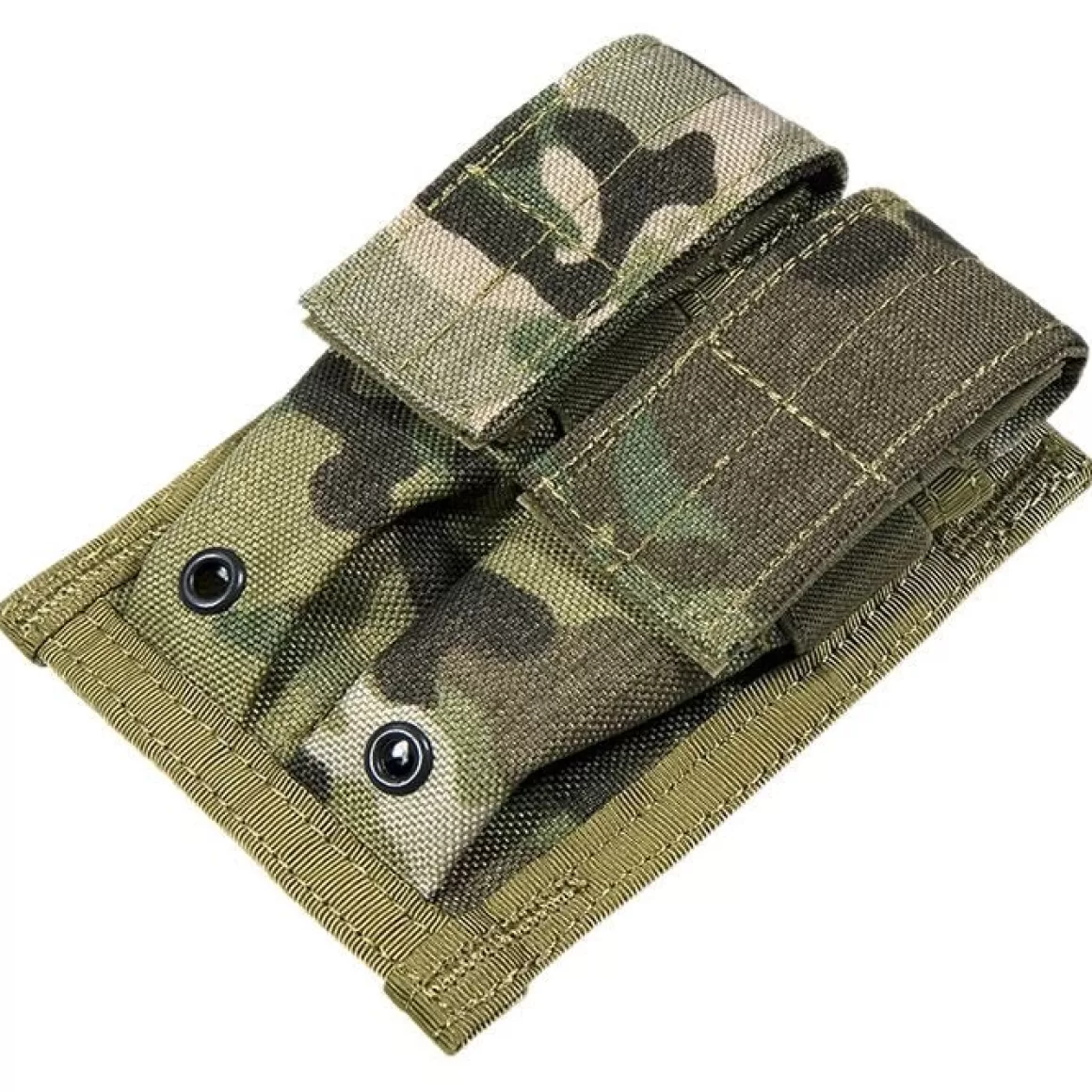 Flyye Industries Magazine Pouches>Flyye Double 9Mm Magazine Pouch Molle Multicam