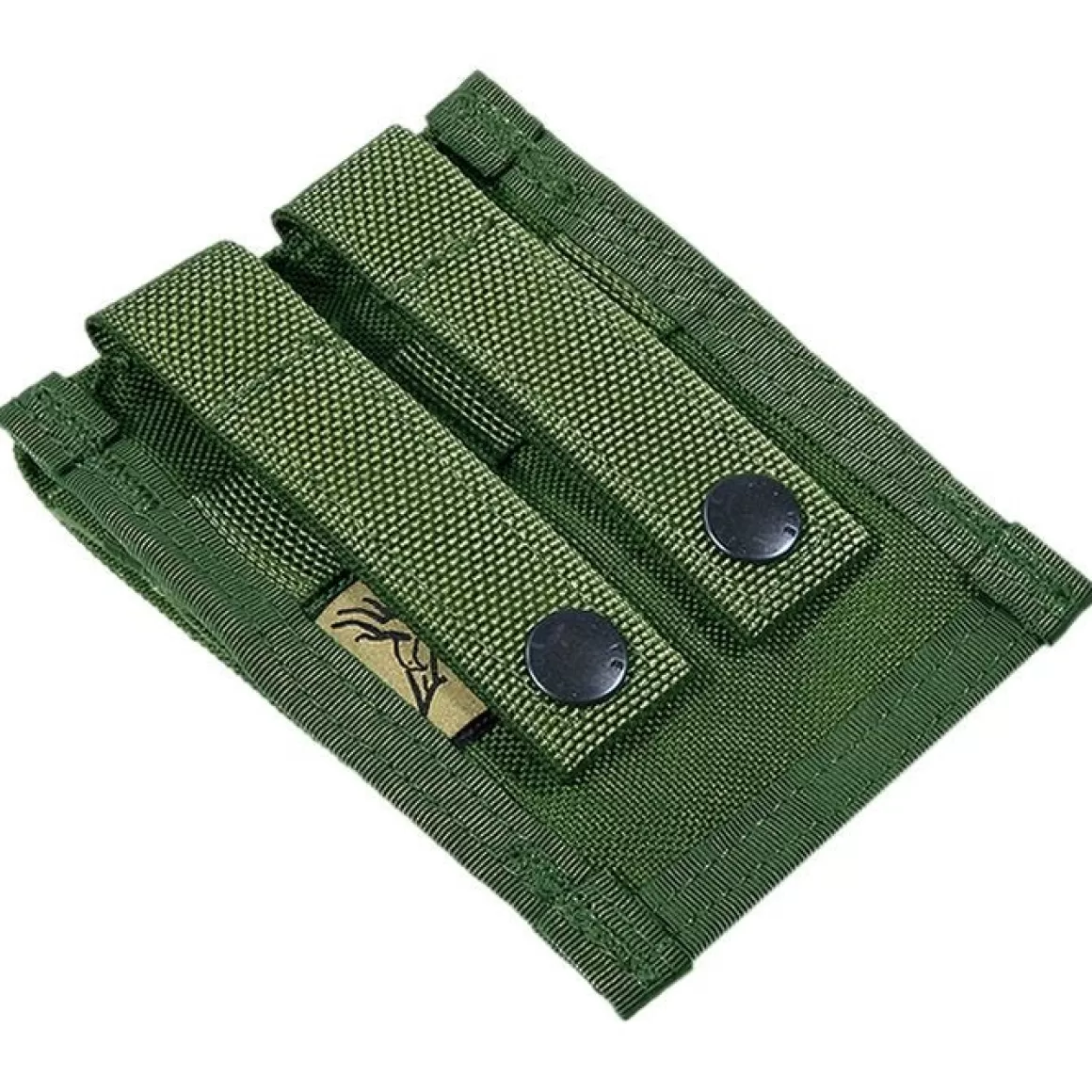 Flyye Industries Magazine Pouches>Flyye Double 9Mm Magazine Pouch Molle Olive Drab