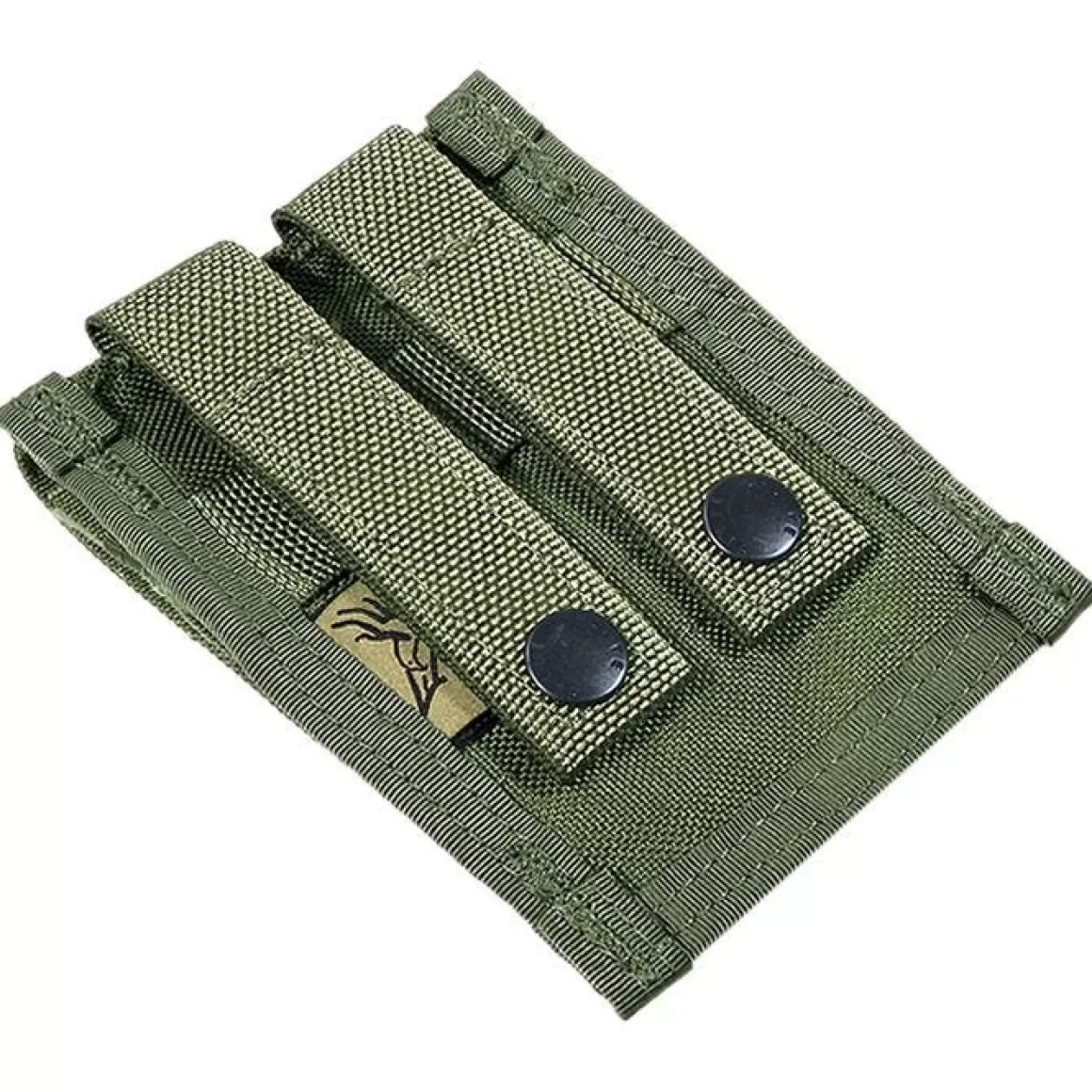 Flyye Industries Magazine Pouches>Flyye Double 9Mm Magazine Pouch Molle Ranger Green