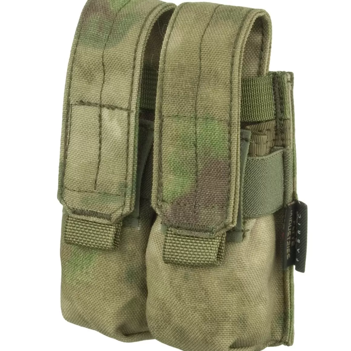 Flyye Industries Magazine Pouches>Flyye Double 9Mm Magazine Pouch Ver. Fe Molle A-Tacs Fg
