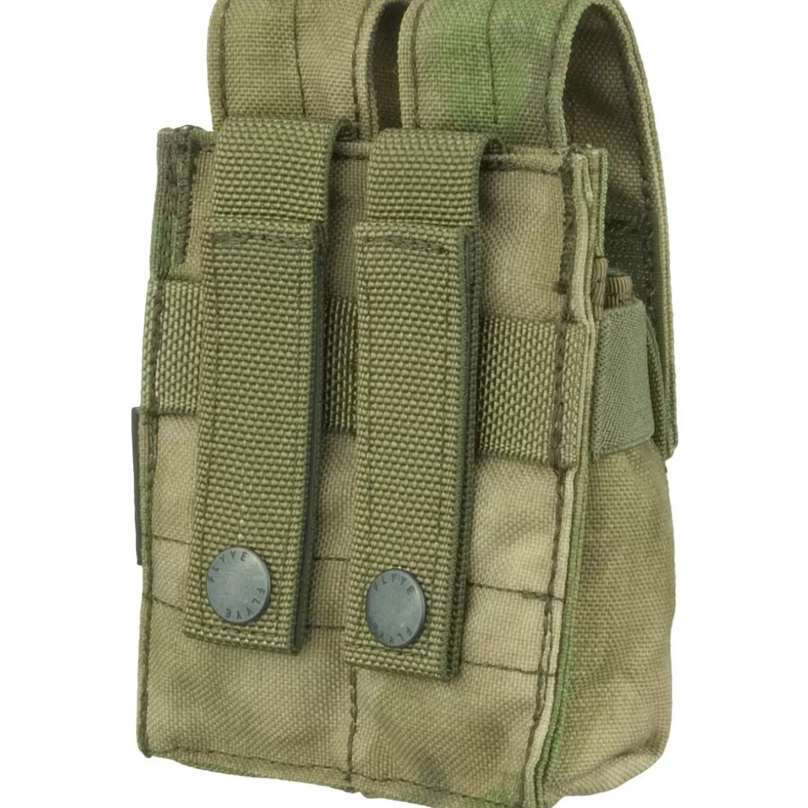 Flyye Industries Magazine Pouches>Flyye Double 9Mm Magazine Pouch Ver. Fe Molle A-Tacs Fg