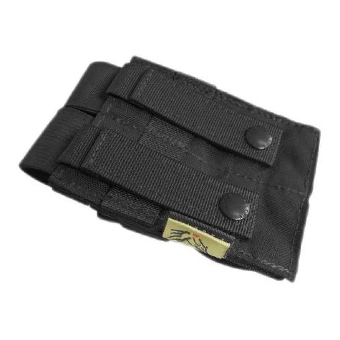 Flyye Industries Magazine Pouches>Flyye Double 9Mm Magazine Pouch Ver. Fe Molle Black