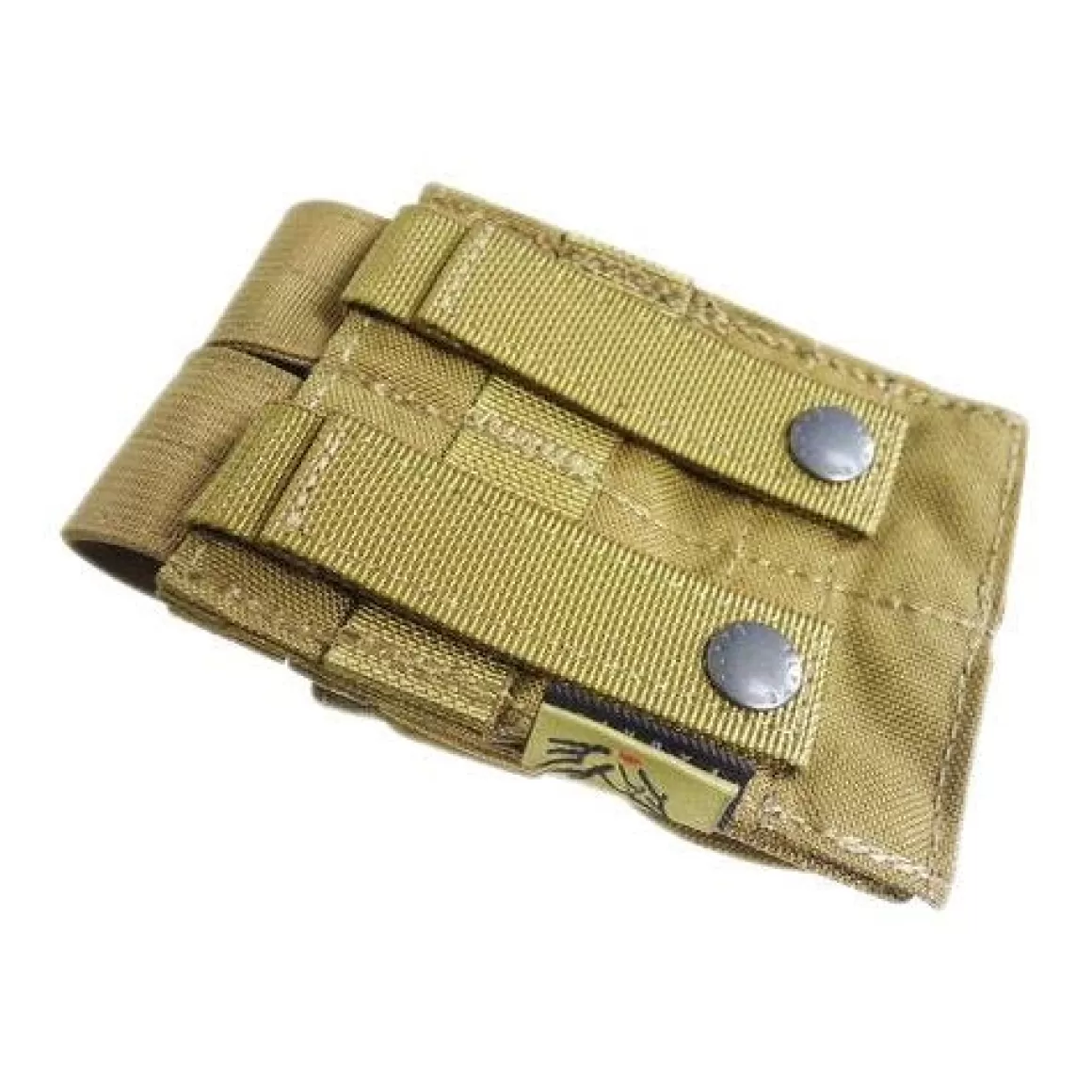 Flyye Industries Magazine Pouches>Flyye Double 9Mm Magazine Pouch Ver. Fe Molle Khaki