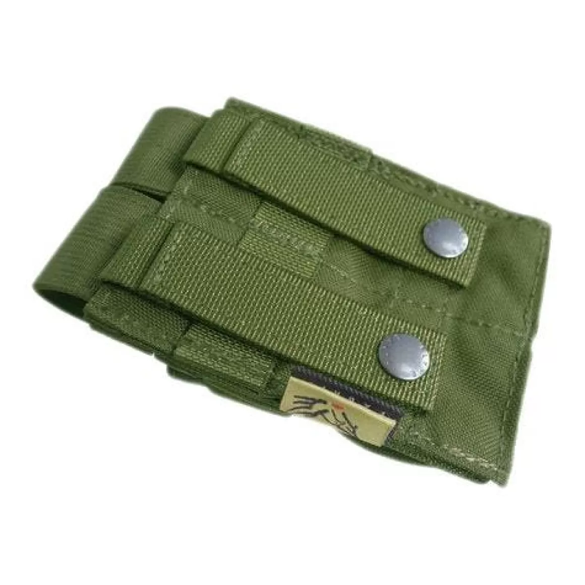Flyye Industries Magazine Pouches>Flyye Double 9Mm Magazine Pouch Ver. Fe Molle Olive Drab