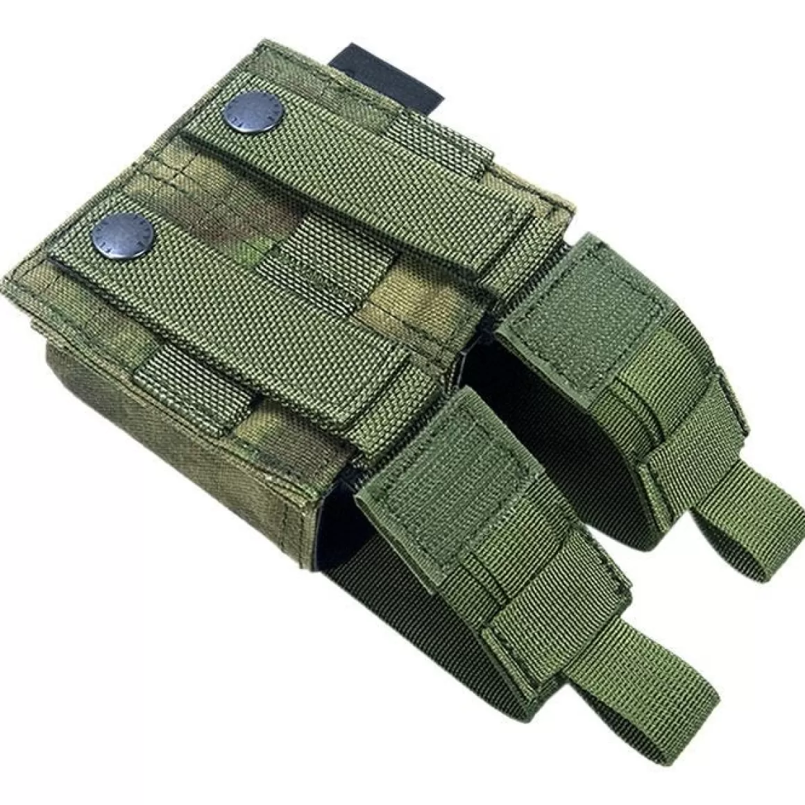 Flyye Industries Magazine Pouches>Flyye Double 9Mm Pistol Magazine Pouch Ver. Hp Molle A-Tacs Fg