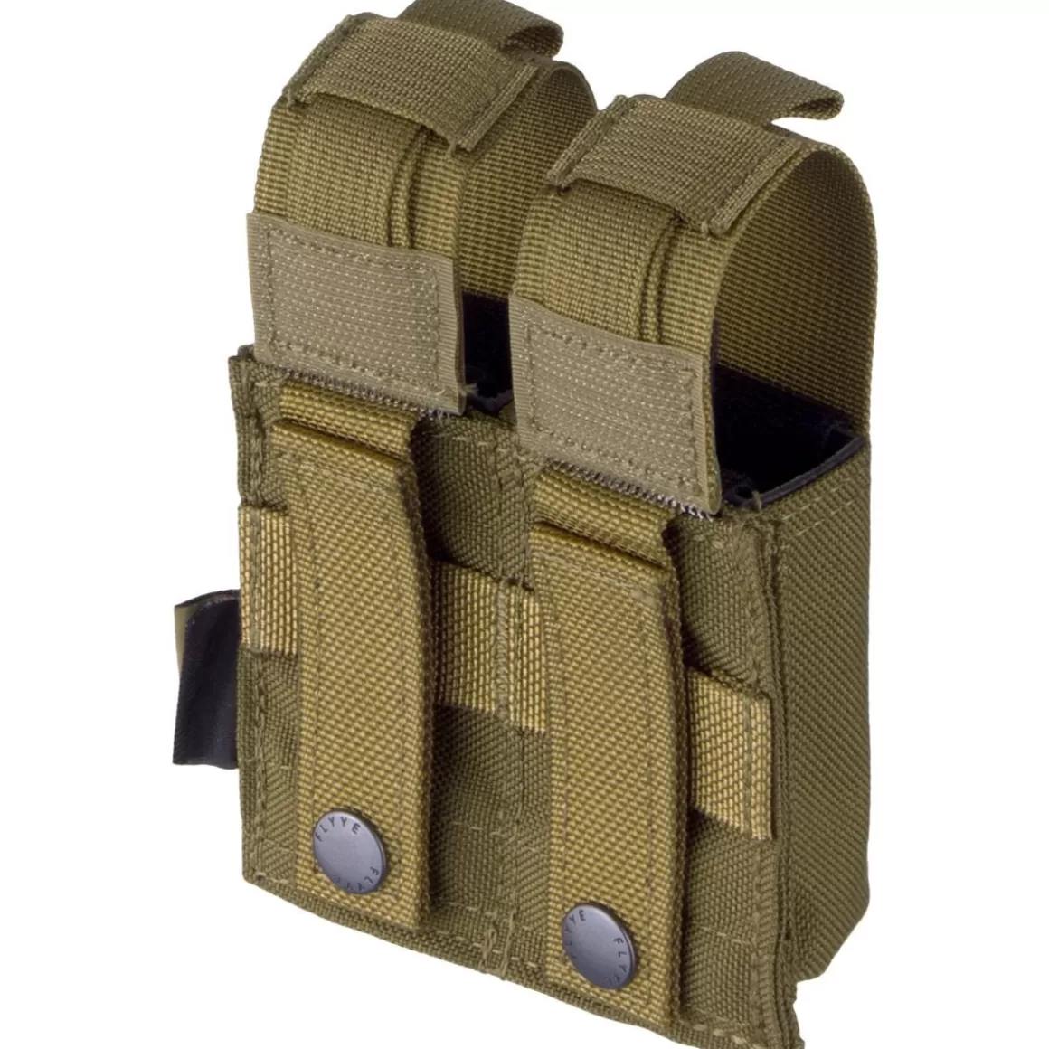 Flyye Industries Magazine Pouches>Flyye Double 9Mm Pistol Magazine Pouch Ver. Hp Molle Coyote Brown