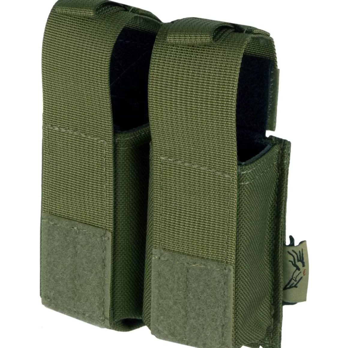 Flyye Industries Magazine Pouches>Flyye Double 9Mm Pistol Magazine Pouch Ver. Hp Molle Olive Drab