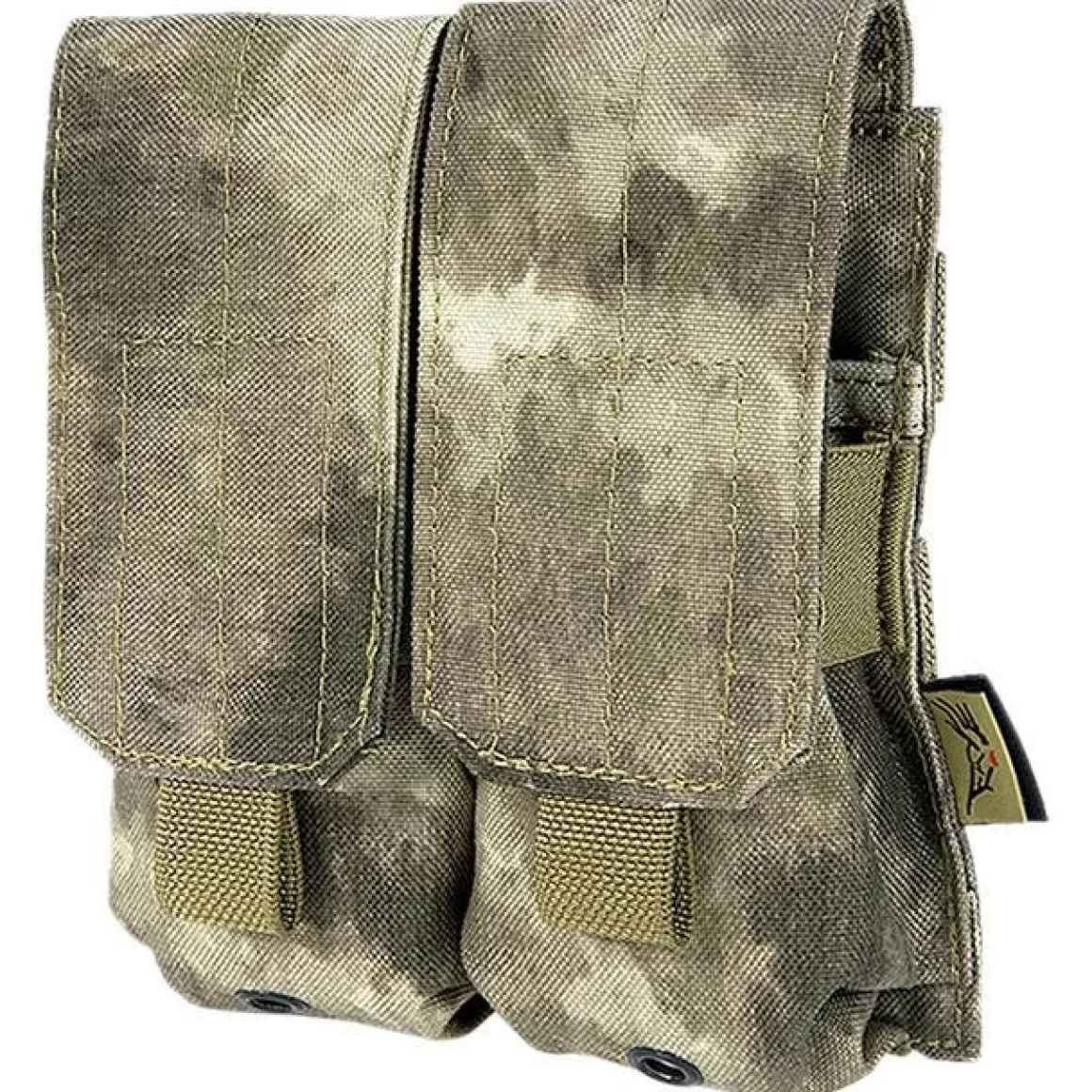 Flyye Industries Magazine Pouches>Flyye Double M4/M16 Magazine Pouch Molle A-Tacs Au