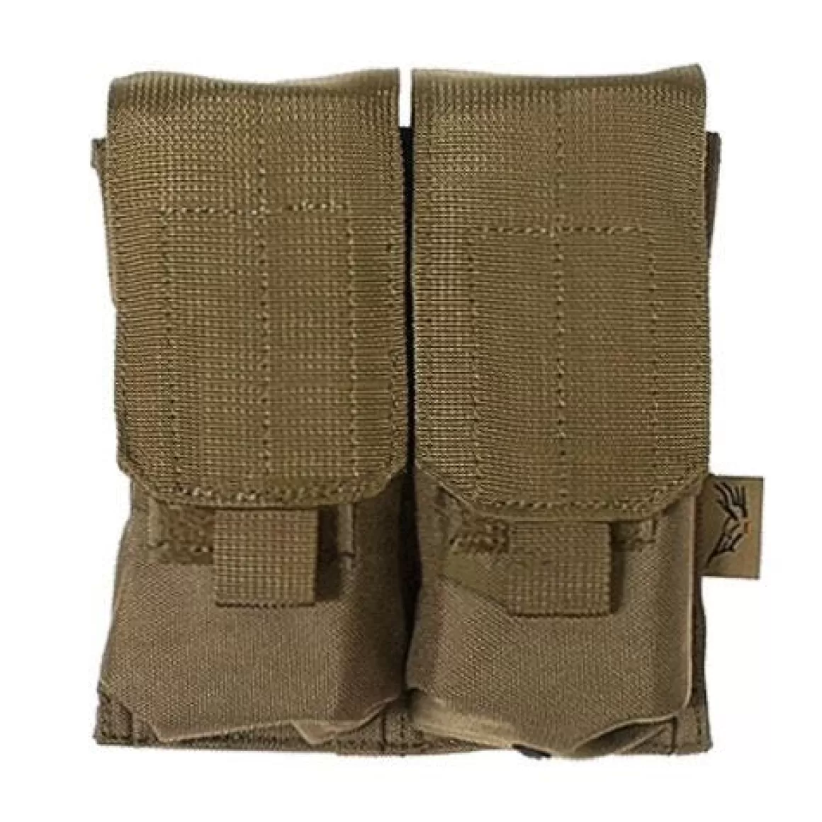 Flyye Industries Magazine Pouches>Flyye Double M4/M16 Magazine Pouch Molle Coyote Brown