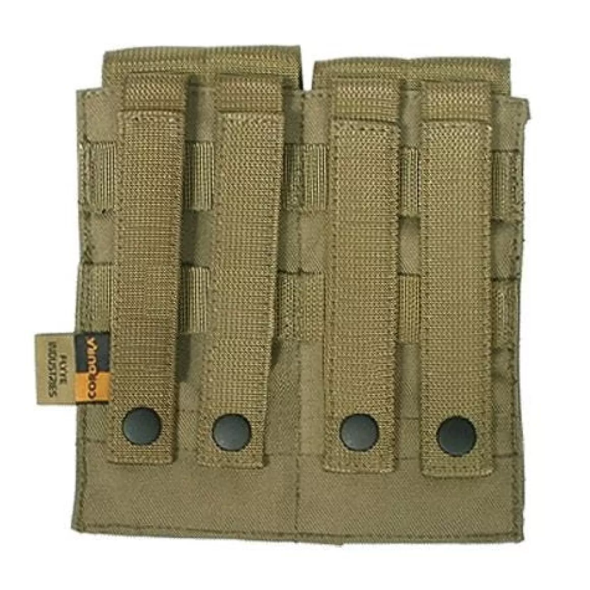 Wisport Magazine Pouches>Flyye Double M4/M16 Magazine Pouch Molle Khaki