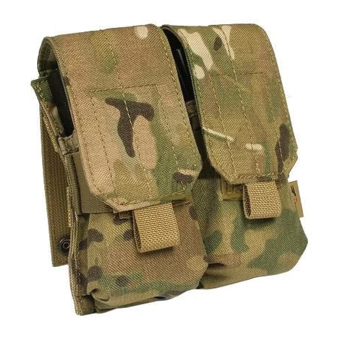 Flyye Industries Magazine Pouches>Flyye Double M4/M16 Magazine Pouch Molle Multicam