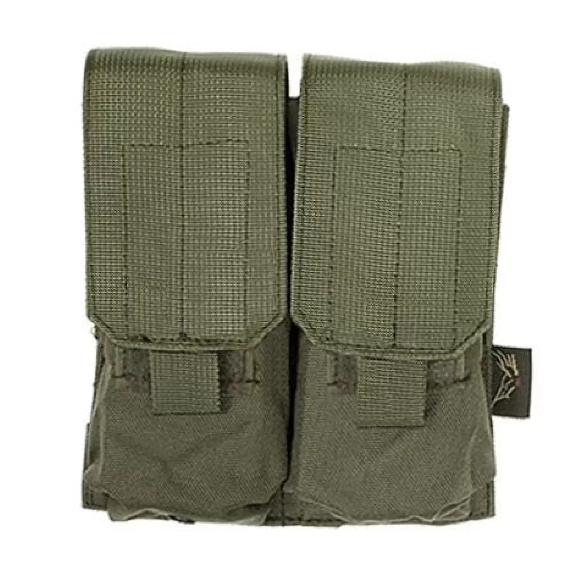 Flyye Industries Magazine Pouches>Flyye Double M4/M16 Magazine Pouch Molle Ranger Green