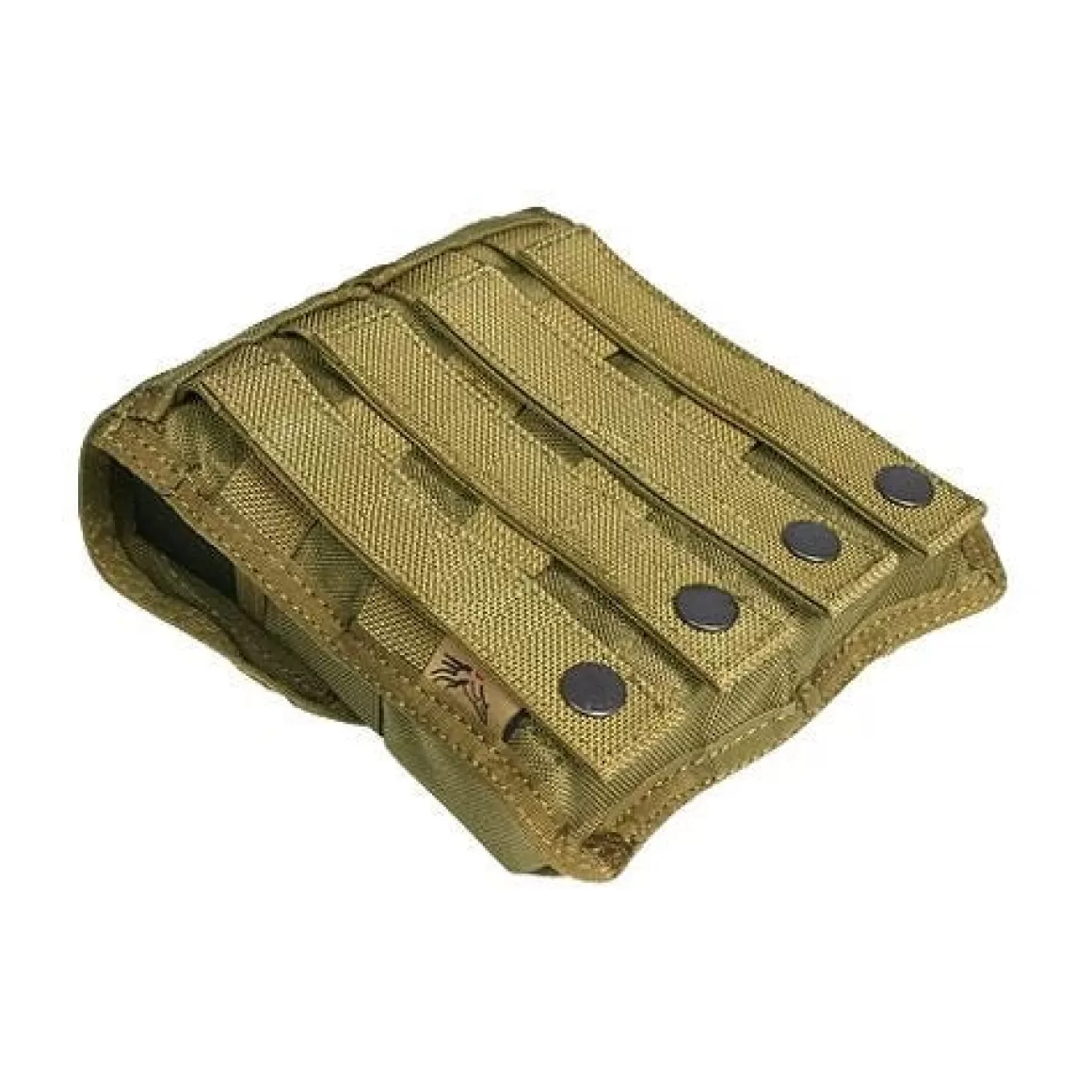 Flyye Industries Magazine Pouches>Flyye Double M4/M16 Magazine Pouch Ver. Fe Molle Khaki