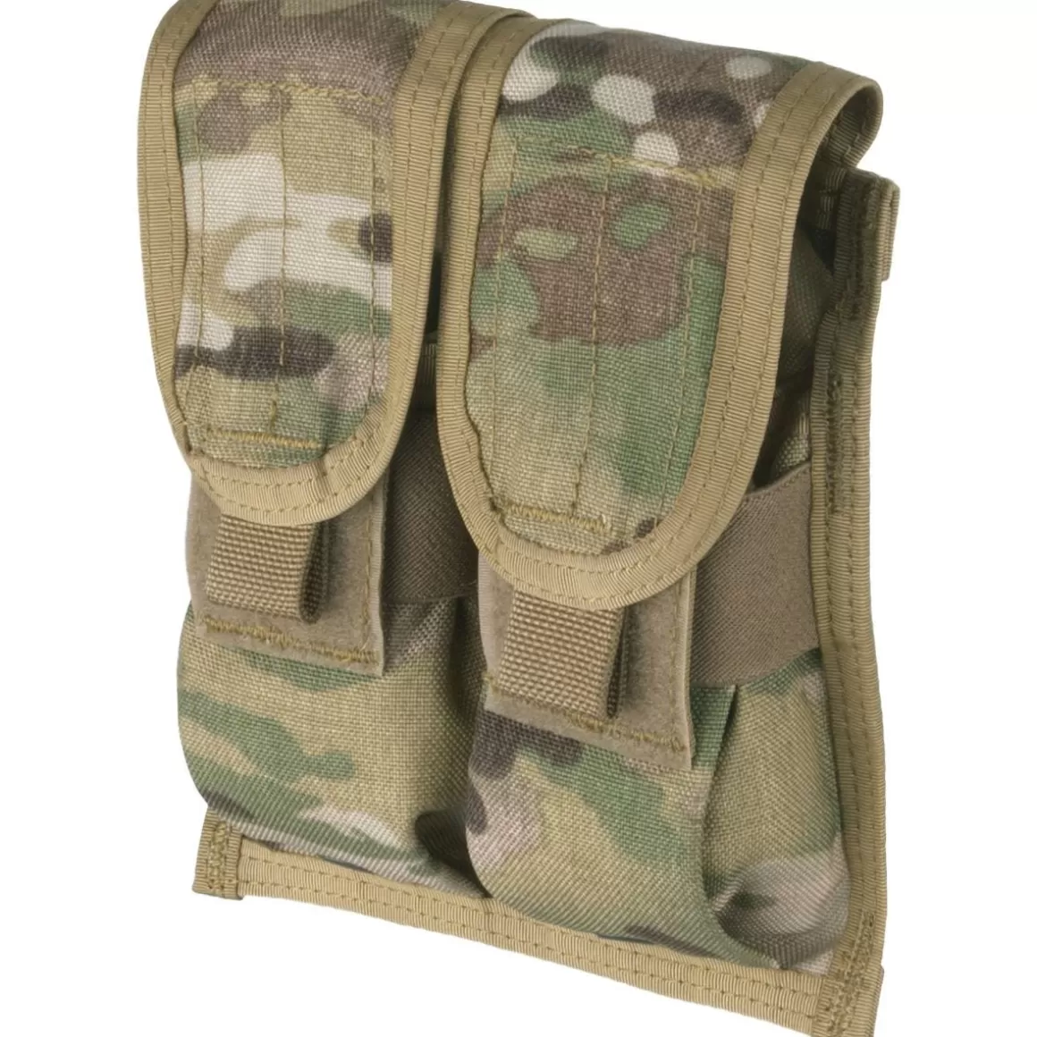 Flyye Industries Magazine Pouches>Flyye Double M4/M16 Magazine Pouch Ver. Fe Molle Multicam