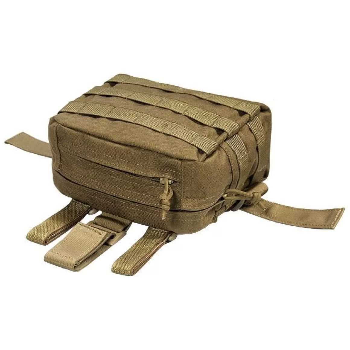 Flyye Industries Leg Pouches>Flyye Drop Leg Accessories Pouch Molle Coyote Brown