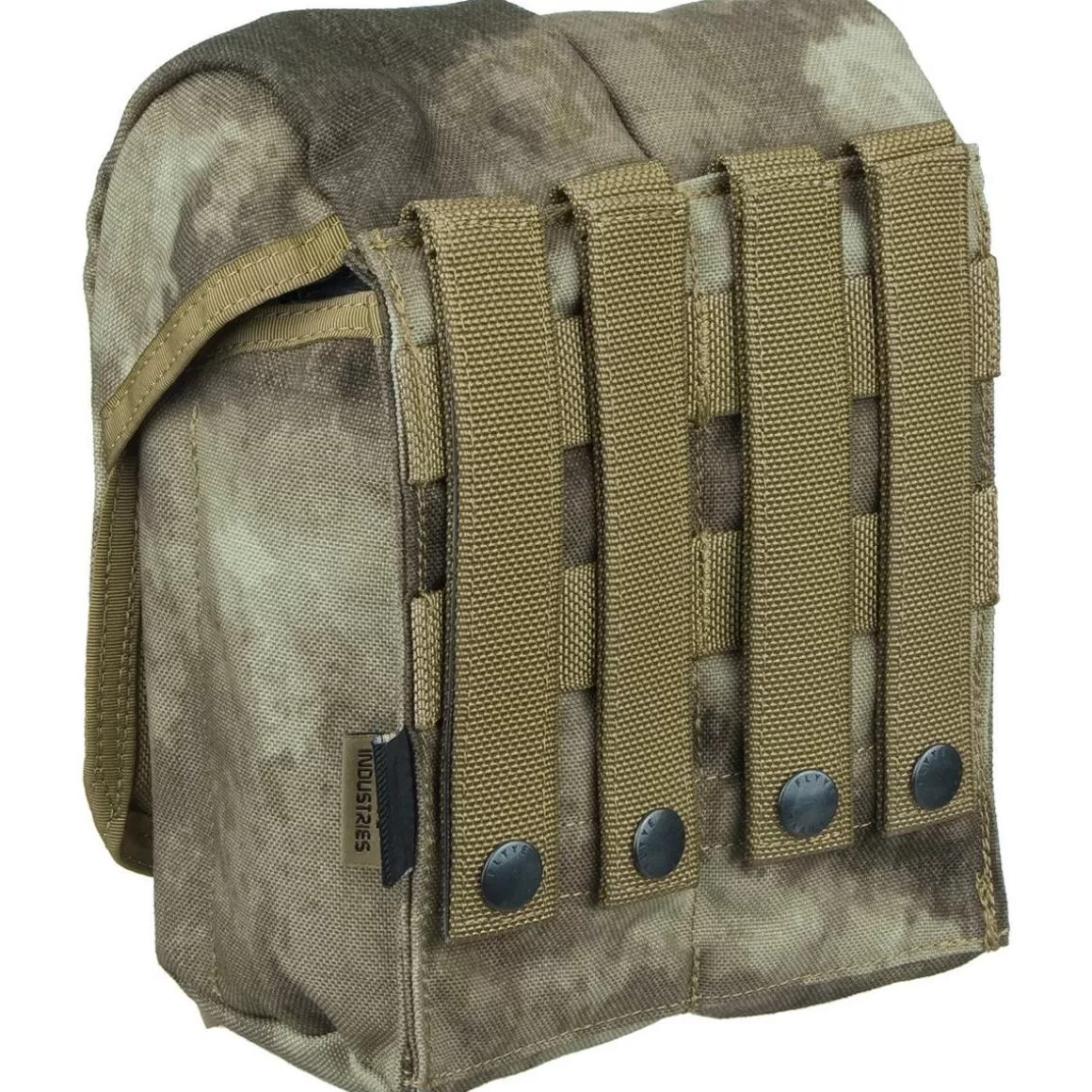 Flyye Industries Magazine Pouches>Flyye Dual Ak Magazine Pouch Molle A-Tacs Au