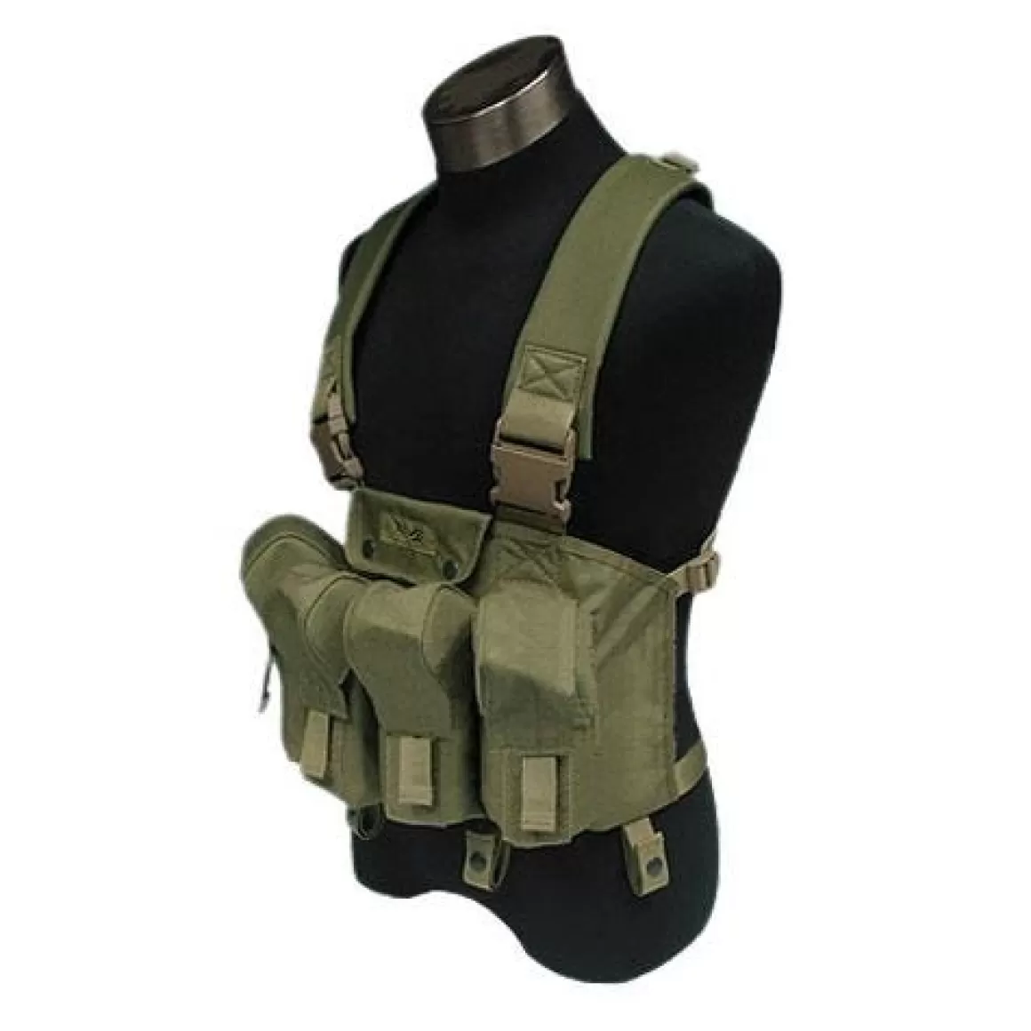 Flyye Industries Chest Rigs>Flyye Lbt Ak Tactical Chest Vest Ranger Green