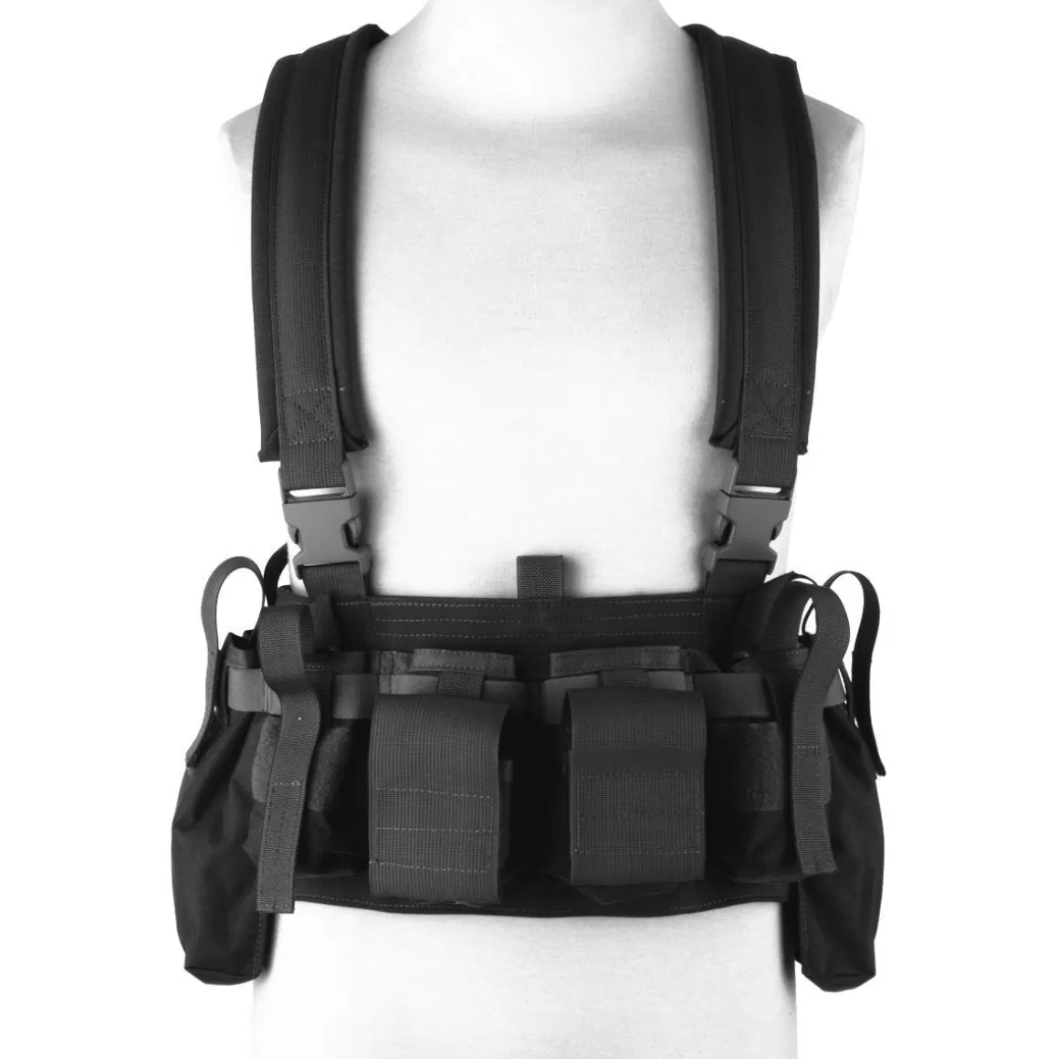 Flyye Industries Chest Rigs>Flyye Lbt M4 Tactical Chest Vest Black