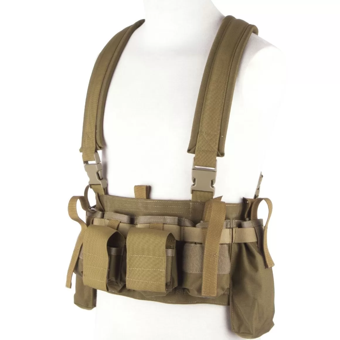 Flyye Industries Chest Rigs>Flyye Lbt M4 Tactical Chest Vest Coyote Brown