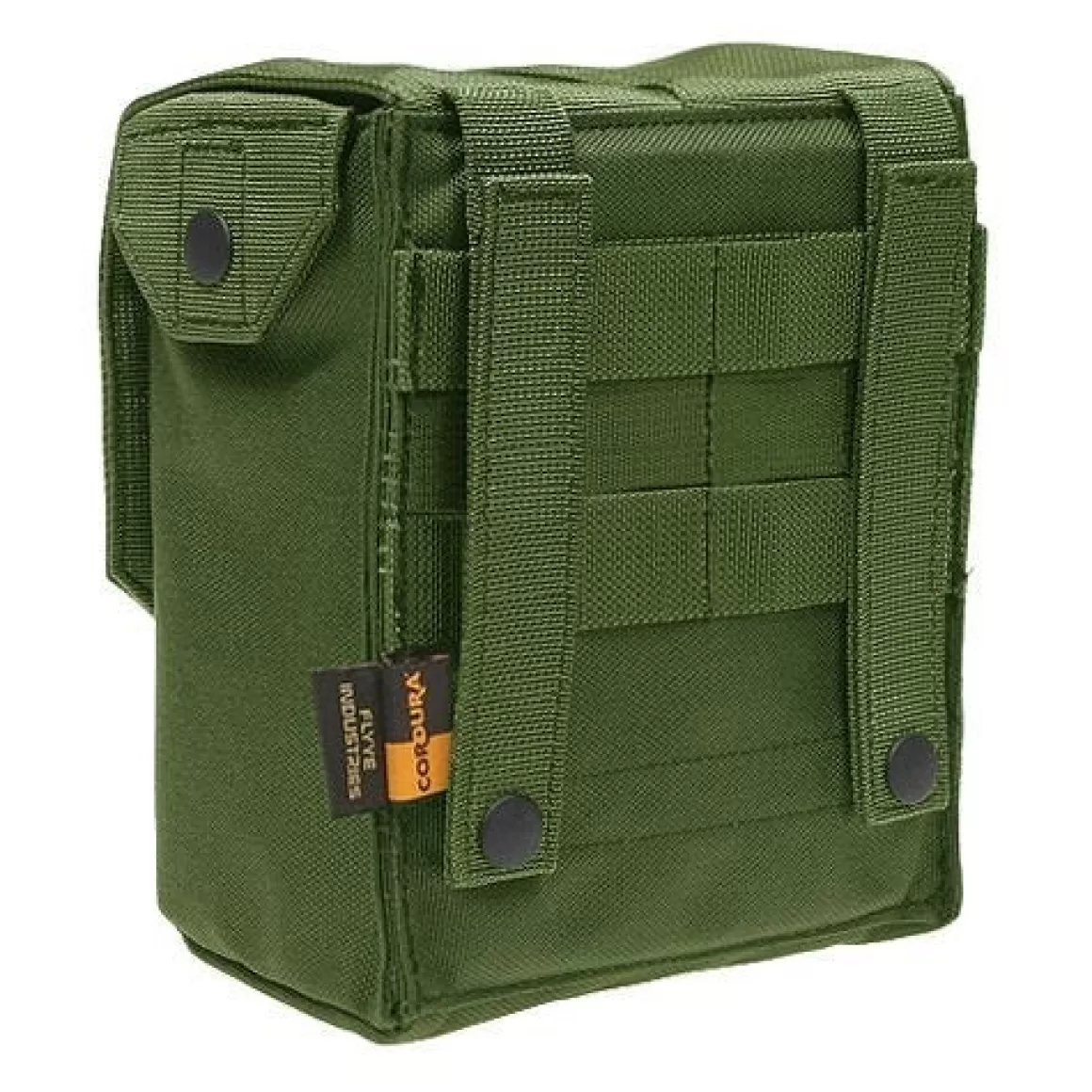 Flyye Industries Magazine Pouches>Flyye M249 200Rds Ammo Pouch Molle Olive Drab