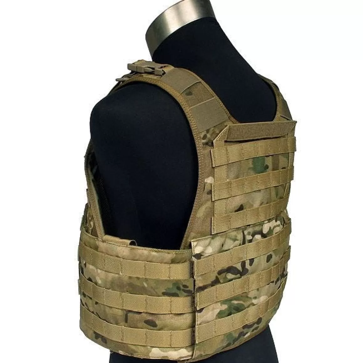 Flyye Industries Vests>Flyye Molle Style Pc Plate Carrier Multicam