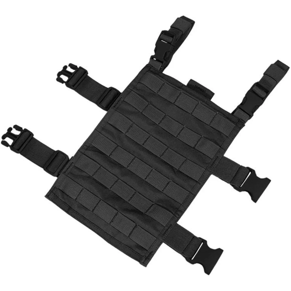 Flyye Industries Panels>Flyye Right-Angle Leg Panel Molle Black